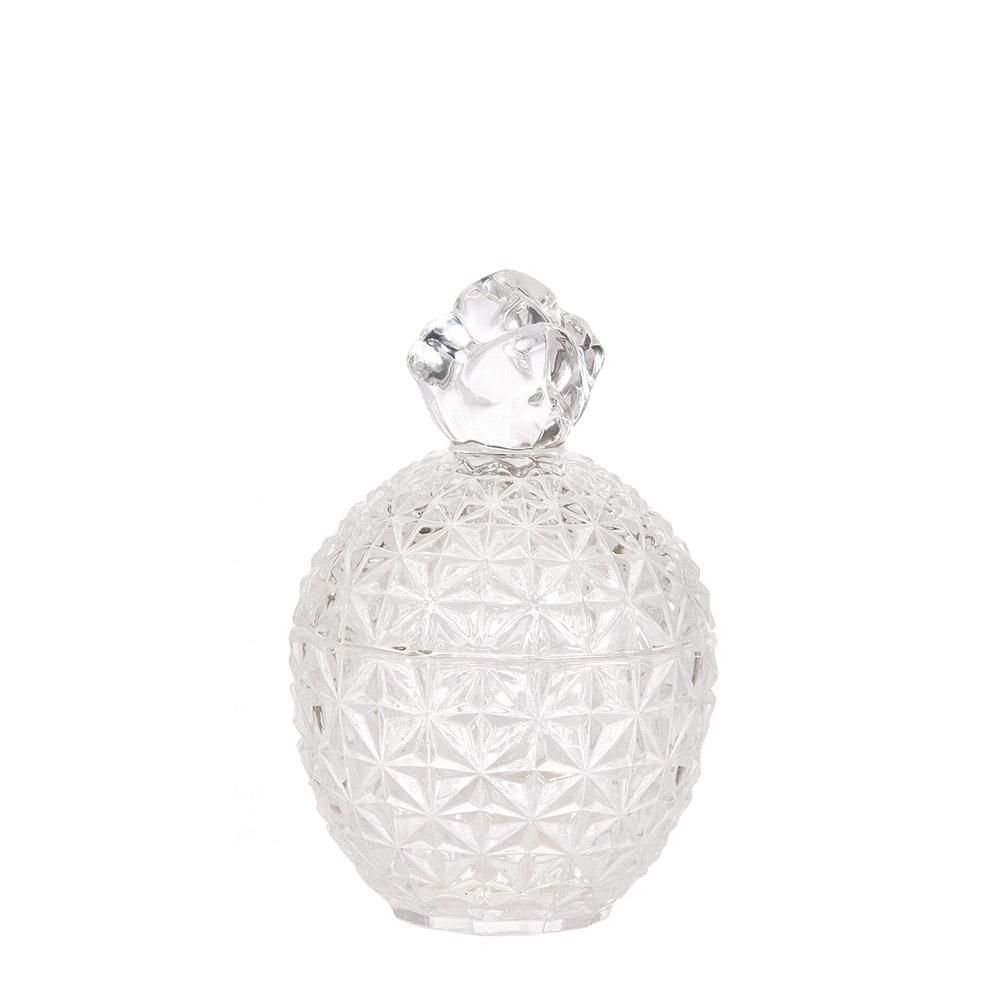 VASETTO VETRO C/TAPPO D.10 CM H.16 CM -ROMA- TRASPARENTE VASETTO VETRO C/TAPPO D.10 CM H.16 CM -ROMA- TRASPARENTE