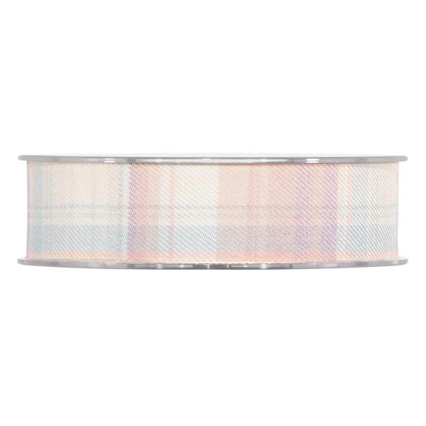 NASTRO 25MM 15MT -PERTH- BIANCO/ROSA/LILLA/AZZURRO NASTRO 25MM 15MT -PERTH- BIANCO/ROSA/LILLA/AZZURRO