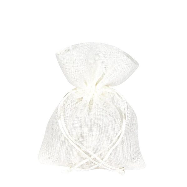 SACCHETTO COTONE PZ.10 10X14 CM -MADELINE- BIANCO SACCHETTO COTONE PZ.10 10X14 CM -MADELINE- BIANCO