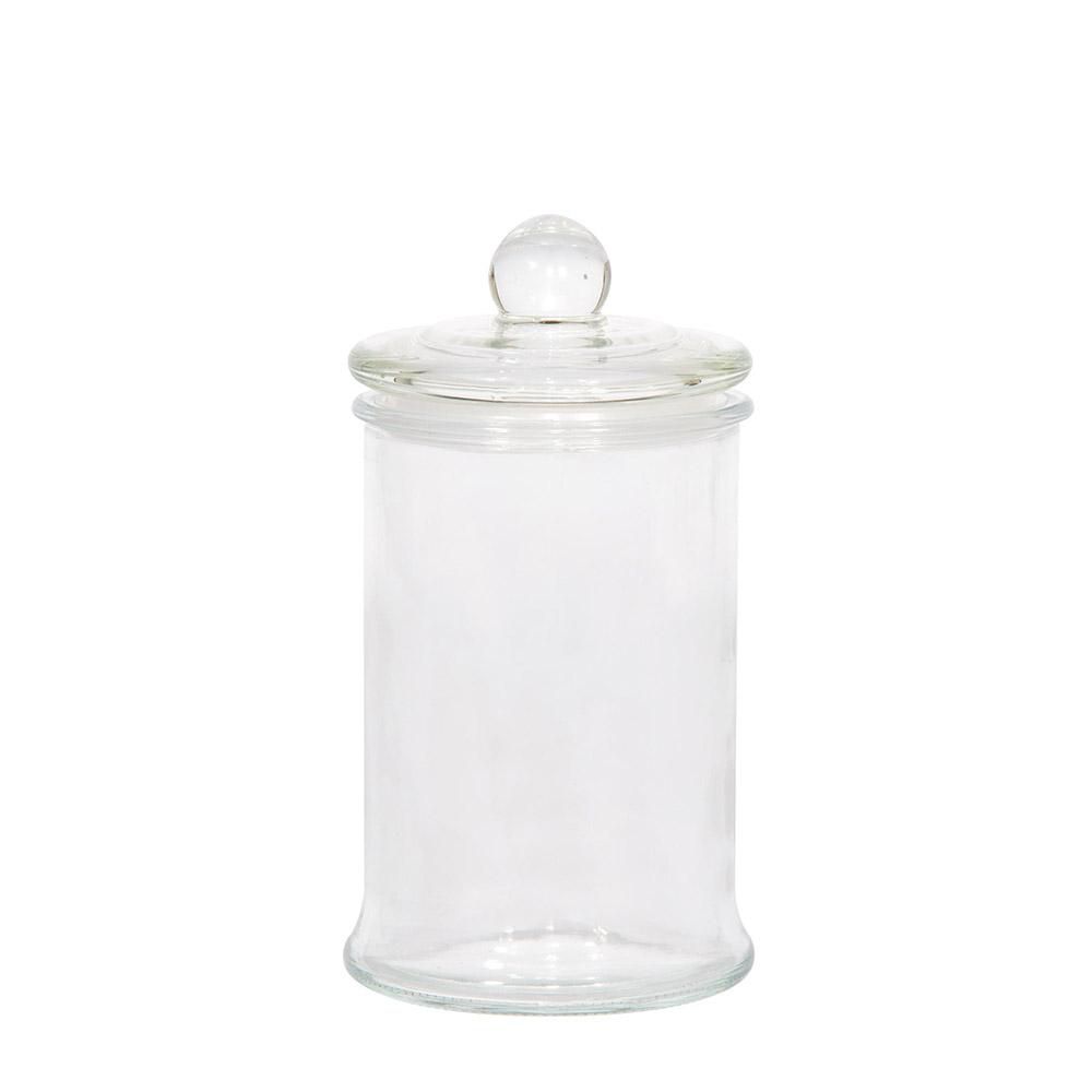 VASETTO VETRO C/TAPPO D.7,5 CM H.12 CM TRASPARENTE VASETTO VETRO C/TAPPO D.7,5 CM H.12 CM TRASPARENTE