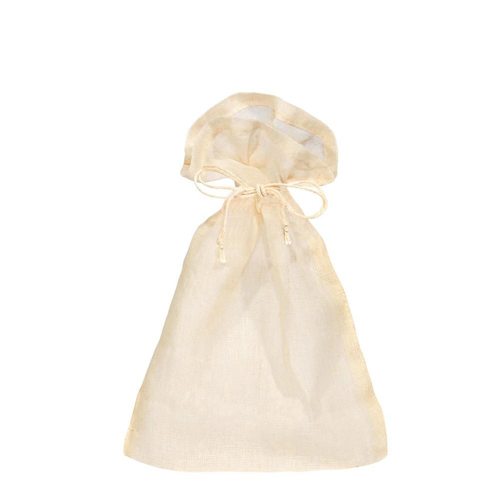 SACCHETTO GARZA COTONE PZ.10 17X24 CM NATURALE SACCHETTO GARZA COTONE PZ.10 17X24 CM NATURALE