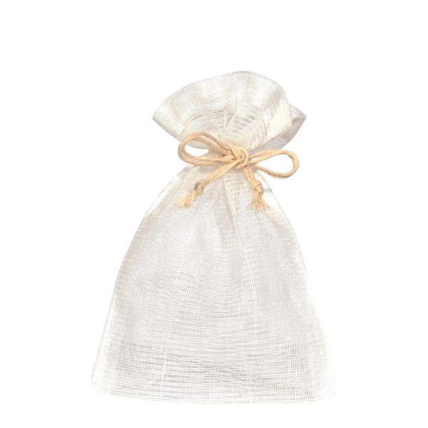 SACCHETTO GARZA COTONE PZ.10 12X17 CM BIANCO SACCHETTO GARZA COTONE PZ.10 12X17 CM BIANCO