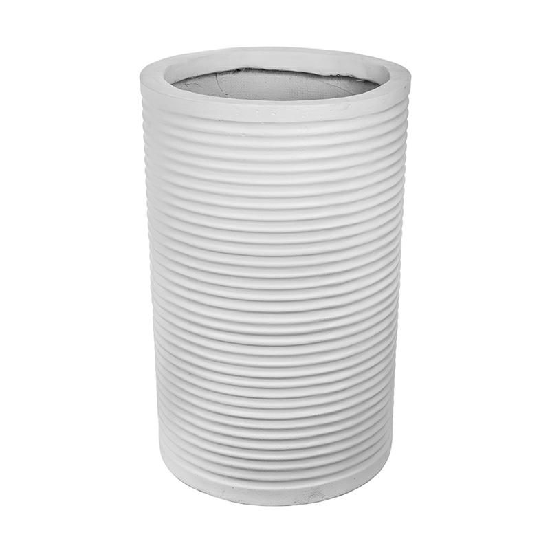 VASO CEMENTO D.47 CM H.75 CM BIANCO VASO CEMENTO D.47 CM H.75 CM BIANCO
