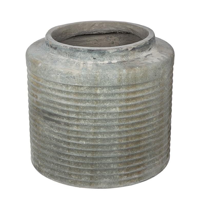 VASO CEMENTO D.47 CM H.43 CM GRIGIO