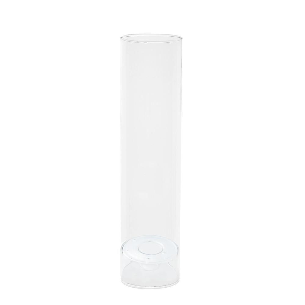 CANDELIERE VETRO CILINDRO D.7 CM H.35 CM TRASPARENTE CANDELIERE VETRO CILINDRO D.7 CM H.35 CM TRASPARENTE