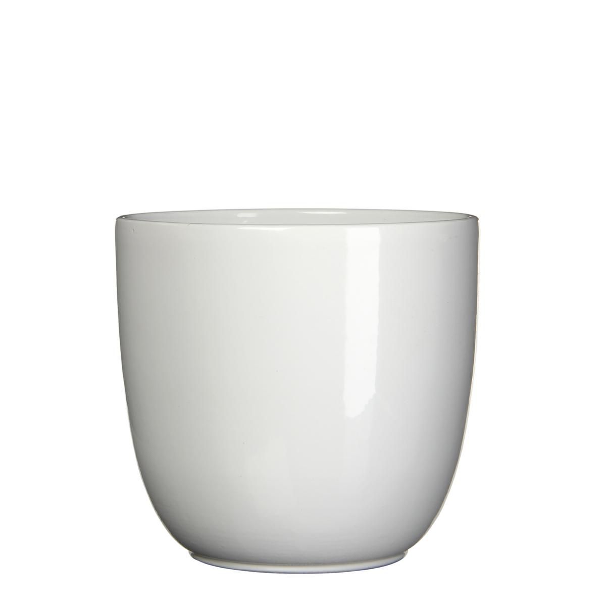 VASO CERAMICA TONDO D.25 CM H.23 CM -TUSCA- BIANCO VASO CERAMICA TONDO D.25 CM H.23 CM -TUSCA- BIANCO