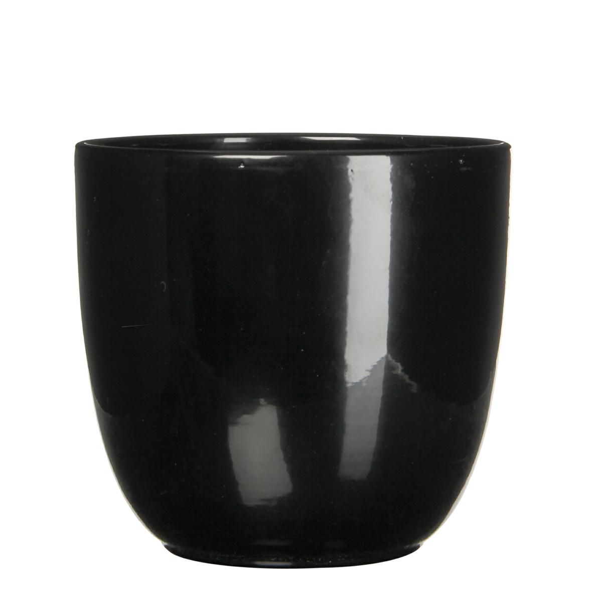 VASO CERAMICA TONDO D.31 CM H.28,5 CM -TUSCA- NERO MATT VASO CERAMICA TONDO D.31 CM H.28,5 CM -TUSCA- NERO MATT