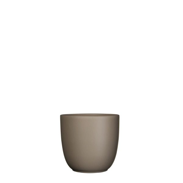 VASO CERAMICA TONDO D.7,5 CM H.6,5 CM -TUSCA- TORTORA MATT VASO CERAMICA TONDO D.7,5 CM H.6,5 CM -TUSCA- TORTORA MATT