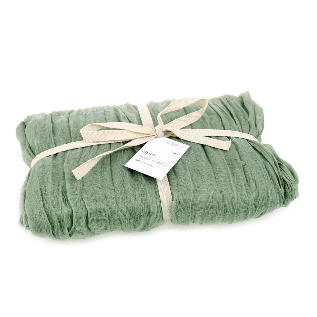 RUNNER POLYESTERE 50CM 3MT -CHECE- VERDE