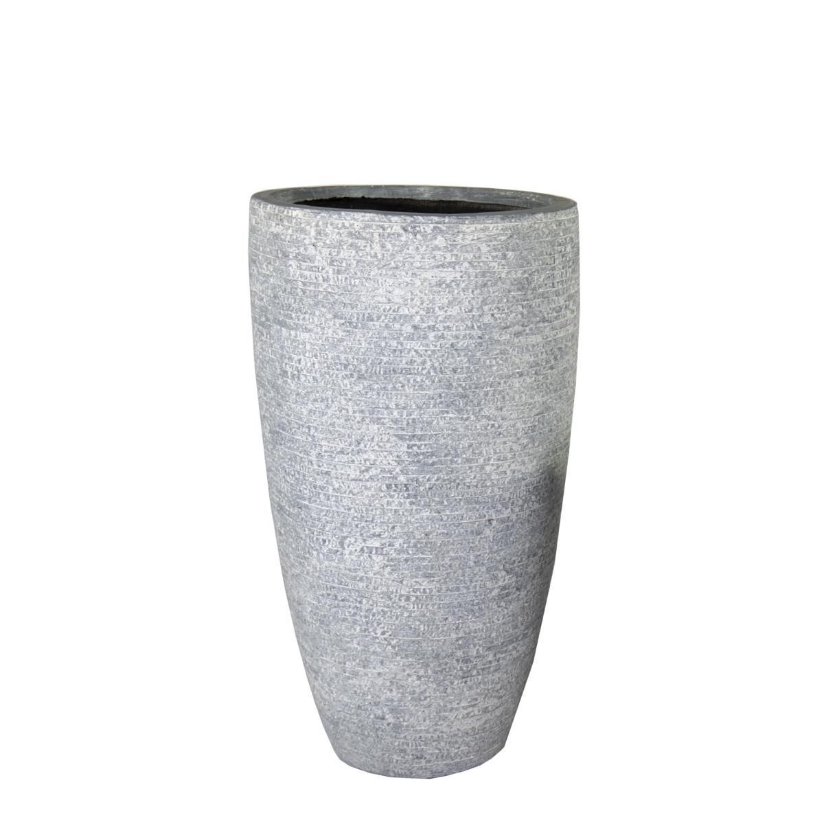 VASO ALTO CERAMICA D.44CM H.77 CM -UTAH- GRIGIO VASO ALTO CERAMICA D.44CM H.77 CM -UTAH- GRIGIO