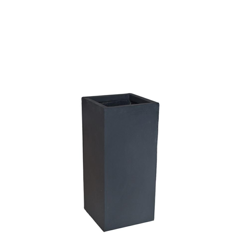 FIORIERA POLIRESINA 28X28 CM H.60 CM -CLAYFIBRE- PIOMBO FIORIERA POLIRESINA 28X28 CM H.60 CM -CLAYFIBRE- PIOMBO