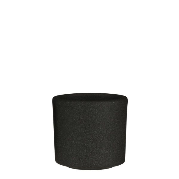 VASO CERAMICA TONDO D.7CM H.7 CM -ERA- ANTRACITE MATT VASO CERAMICA TONDO D.7CM H.7 CM -ERA- ANTRACITE MATT