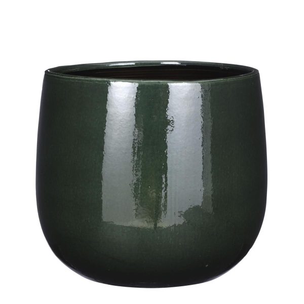 VASO CERAMICA D.29 CM H.25 CM -PABLO- VERDE VASO CERAMICA D.29 CM H.25 CM -PABLO- VERDE