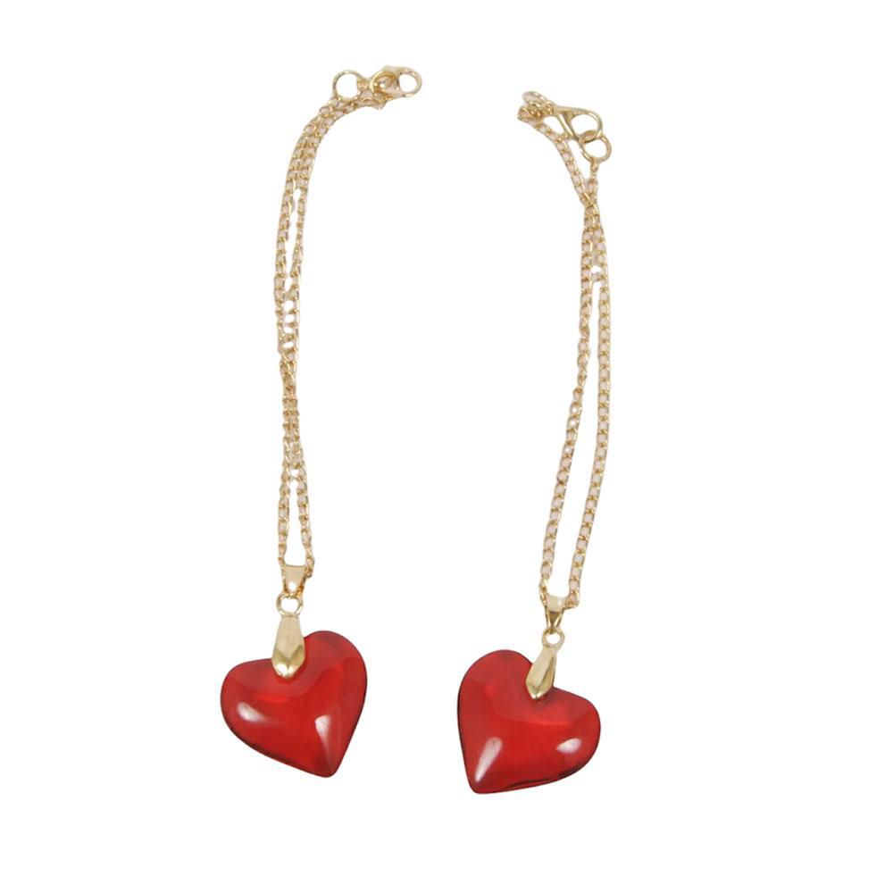 SET 2 CUORI METALLO D/APPEMDERE CM.2,5 ROSSO SET 2 CUORI METALLO D/APPEMDERE CM.2,5 ROSSO