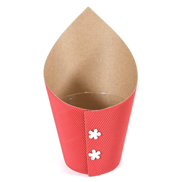 COPRIVASO CARTA D.6 CM H.9,5 CM CONF.PZ.12 ROSSO COPRIVASO CARTA D.6 CM H.9,5 CM CONF.PZ.12 ROSSO