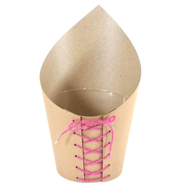 COPRIVASO CARTA D.9 CM H.10,5 CM CONF.PZ.12 NATURALE/FUCSIA COPRIVASO CARTA D.9 CM H.10,5 CM CONF.PZ.12 NATURALE/FUCSIA