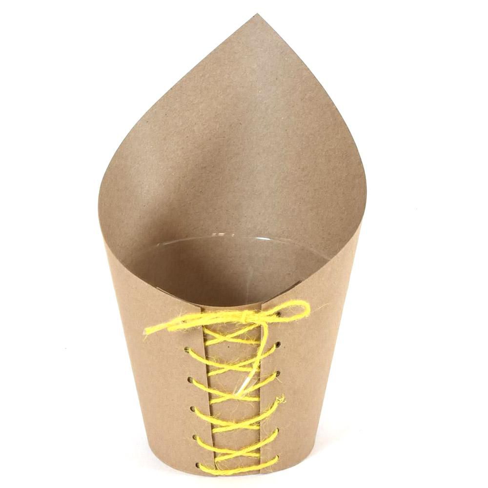 COPRIVASO CARTA D.9 CM H.10,5 CM CONF.PZ.12 NATURALE/GIALLO COPRIVASO CARTA D.9 CM H.10,5 CM CONF.PZ.12 NATURALE/GIALLO