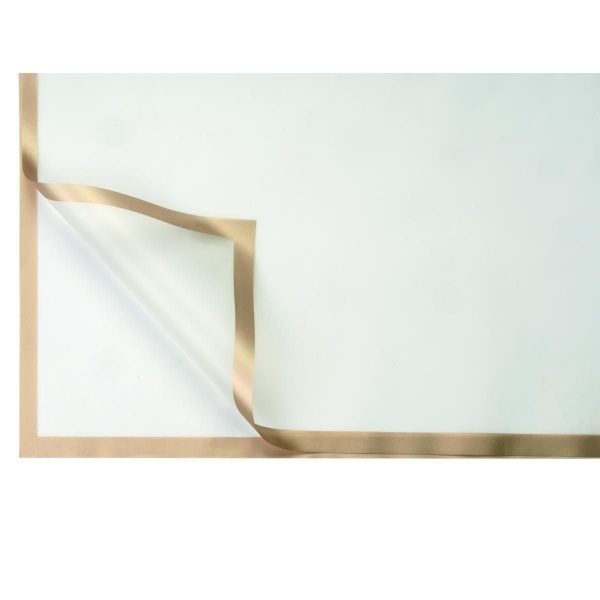 FOGLIO MAT. ORO F/PIENOCM 58X58 50MY 12PZ NEUTRO TRASPARENTE-87 FOGLIO MAT. ORO F/PIENOCM 58X58 50MY 12PZ NEUTRO TRASPARENTE-87