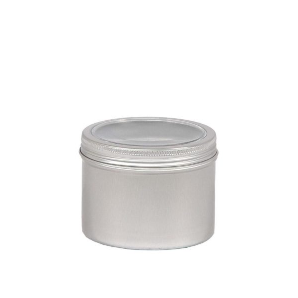 SET 6 BARATTOLI ALLUMINIO C/COPERCHIO D.6,5 CM H.5 CM SET 6 BARATTOLI ALLUMINIO C/COPERCHIO D.6,5 CM H.5 CM