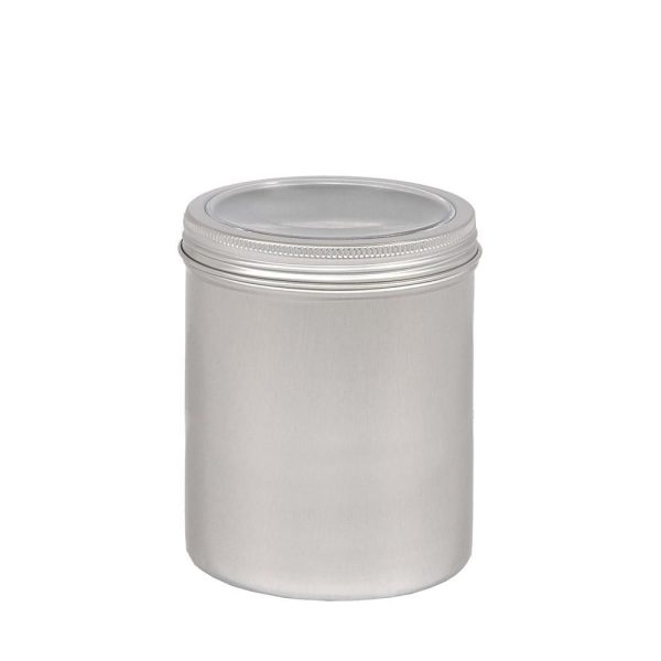 SET 6 BARATTOLI ALLUMINIO C/COPERCHIO D.9,2 CM H.11,6 CM SET 6 BARATTOLI ALLUMINIO C/COPERCHIO D.9,2 CM H.11,6 CM