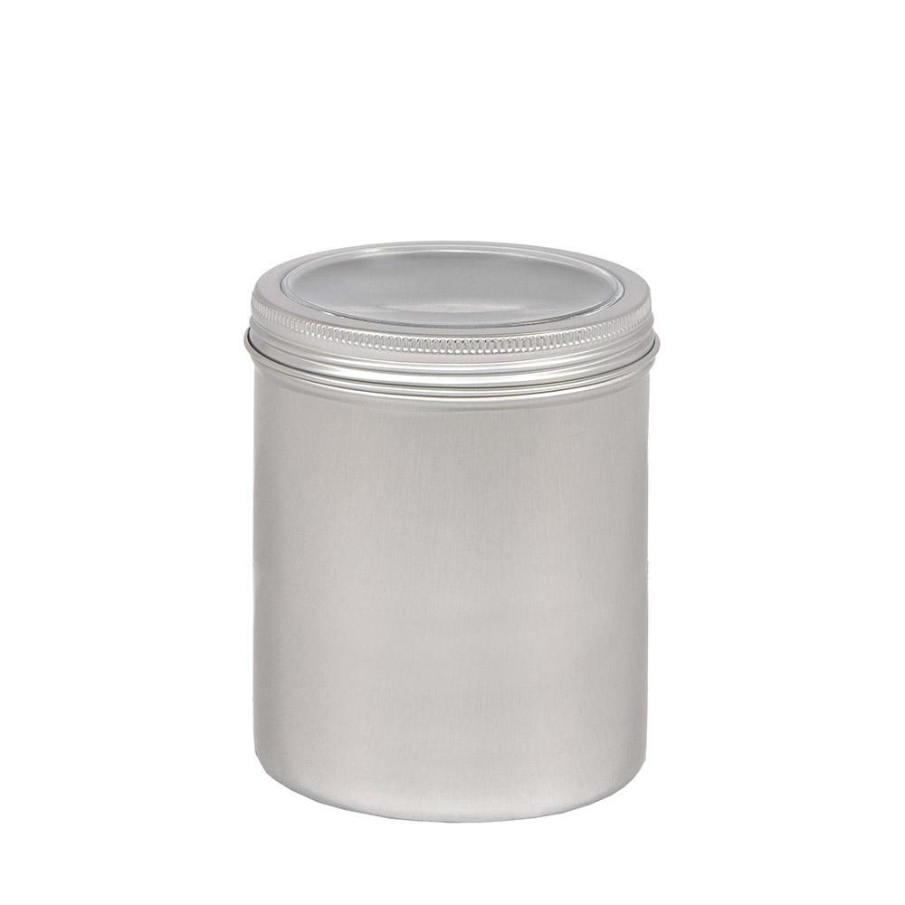SET 6 BARATTOLI ALLUMINIO C/COPERCHIO D.9,2 CM H.11,6 CM SET 6 BARATTOLI ALLUMINIO C/COPERCHIO D.9,2 CM H.11,6 CM