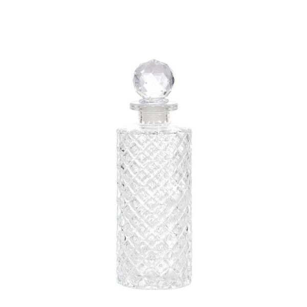 BOTTIGLIA VETRO C/TAPPOD.5,4 CM H.16,5 CM TRASPARENTE BOTTIGLIA VETRO C/TAPPOD.5,4 CM H.16,5 CM TRASPARENTE