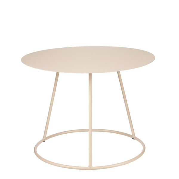 TAVOLO METALLO D.60 CM H.44.5 CM -MITA- ROSA MATT TAVOLO METALLO D.60 CM H.44.5 CM -MITA- ROSA MATT