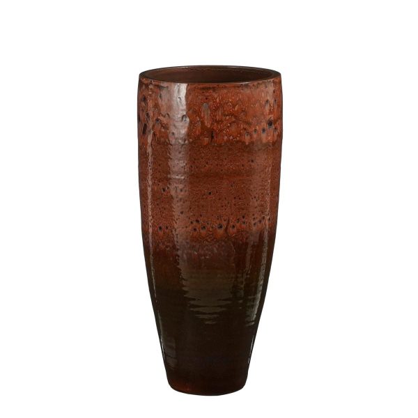 VASO CERAMICA D.33 CM H.70 CM -ABRUZZO- MARRONE VASO CERAMICA D.33 CM H.70 CM -ABRUZZO- MARRONE