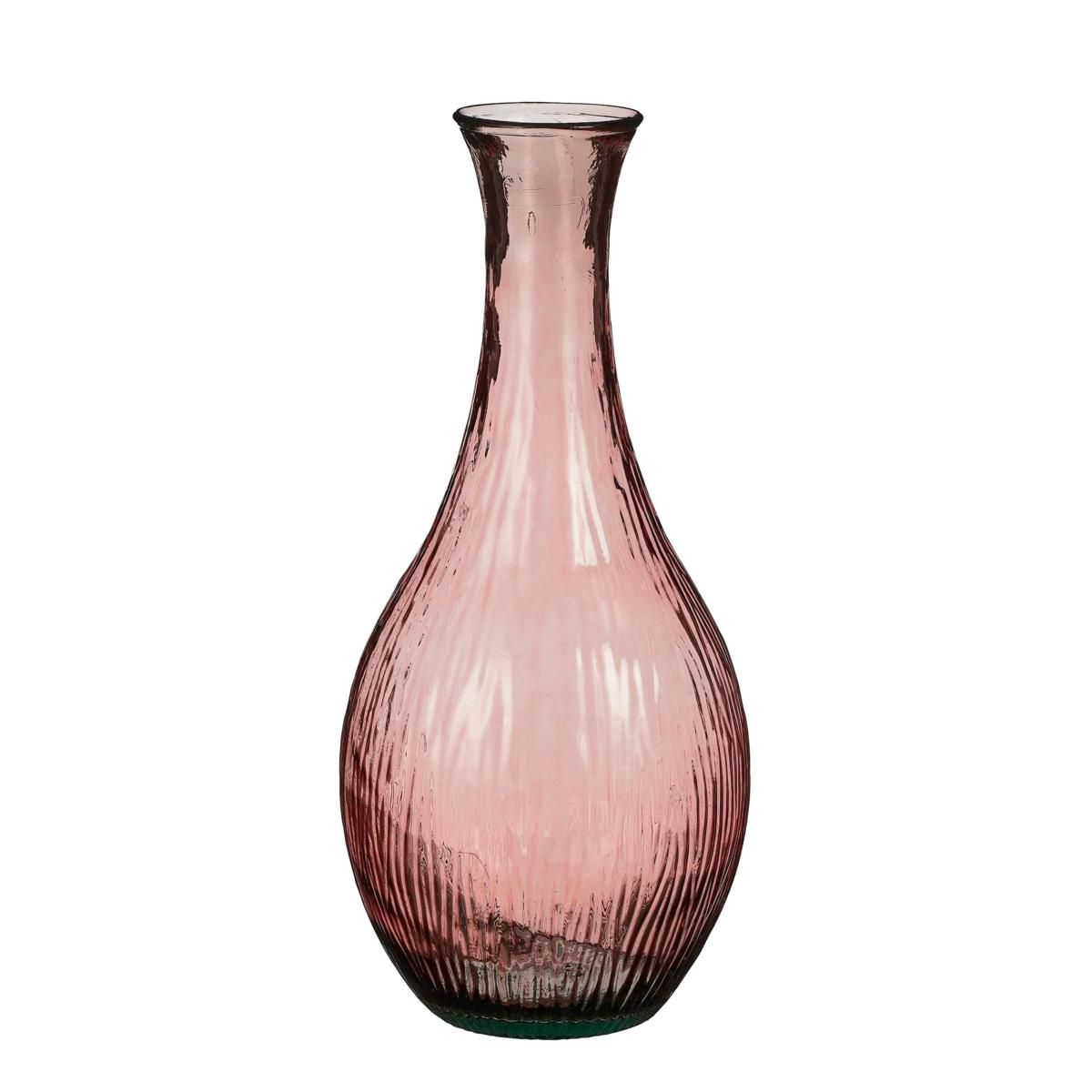 BOTTIGLIA VETRO RICICLATO D.34 CM H.75 CM -DIX- ROSA BOTTIGLIA VETRO RICICLATO D.34 CM H.75 CM -DIX- ROSA