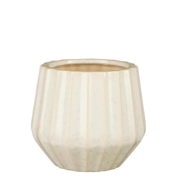 VASO CERAMICA TONDO D.33 CM H.31 CM -TWYLA- BIANCO VASO CERAMICA TONDO D.33 CM H.31 CM -TWYLA- BIANCO