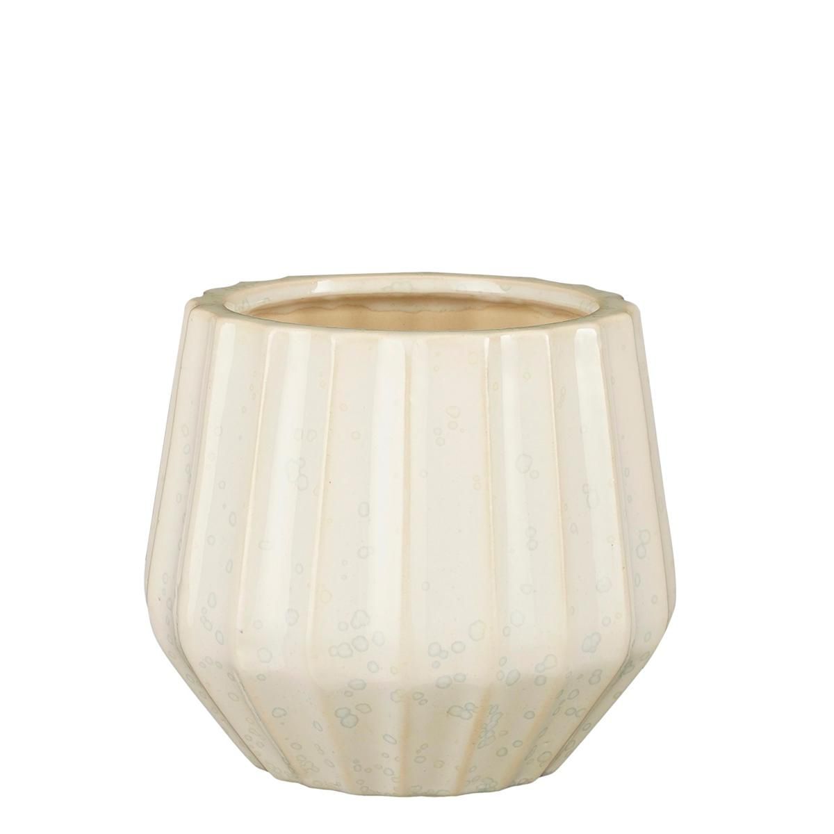 VASO CERAMICA TONDO D.33 CM H.31 CM -TWYLA- BIANCO VASO CERAMICA TONDO D.33 CM H.31 CM -TWYLA- BIANCO