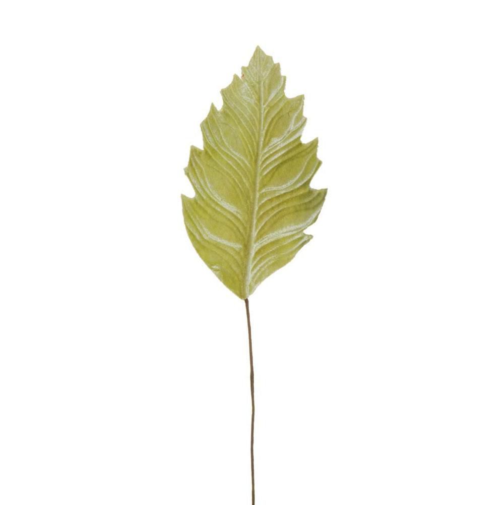 philo-leaf-ramo-doppio-velluto-cm-42-verde-chiaro