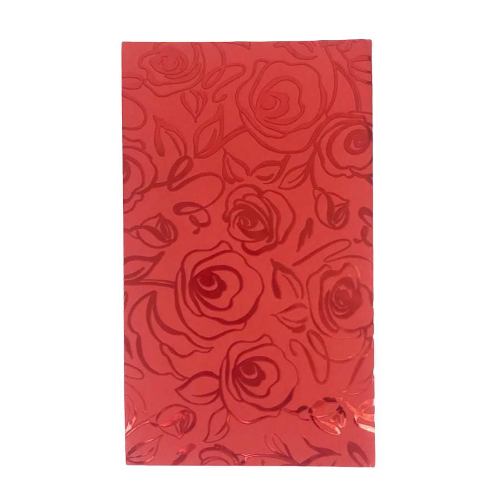 BUSTE PPL LUST 15X25 CMCONF. PZ.50 ROSSO/ROSSO