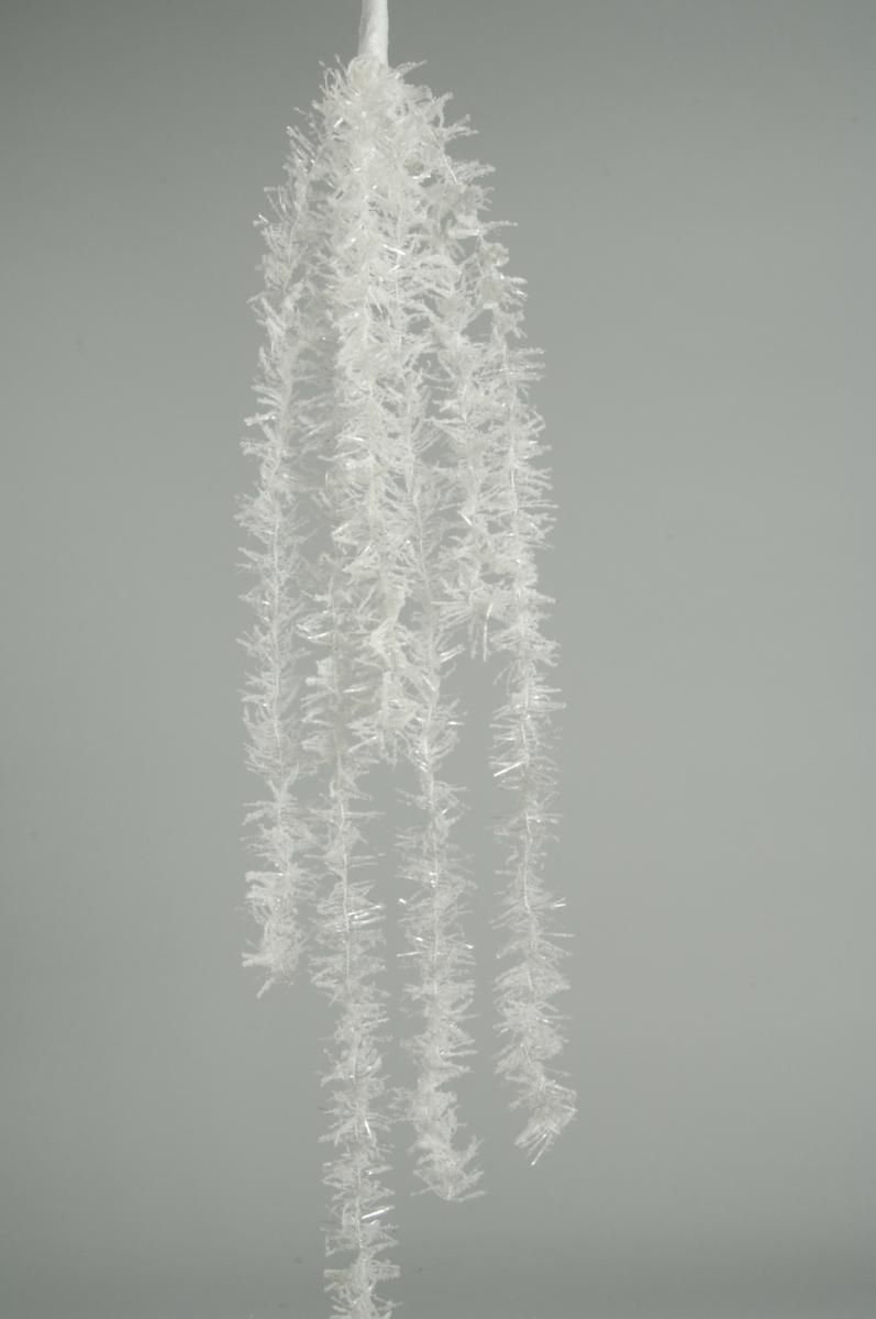 FESTONE PPL 120 CM TINSEL FROSTED BIANCO