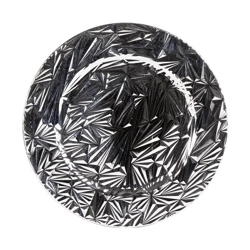 SOTTOPIATTO POLY DM.33 CM ARGENTO