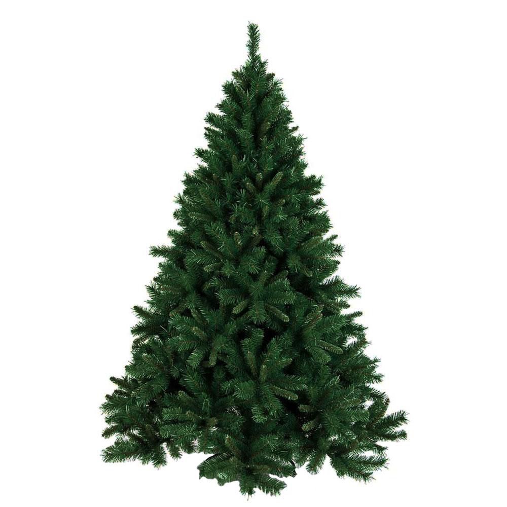 ALBERO NATALE GLACIALE H.300 D.185 CM TIPS 3400 VERDE