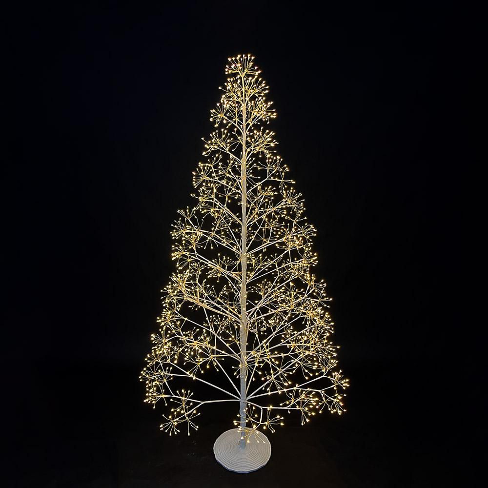 ALBERO 2100 MICROLED H.180 CM LUCE CALDA – BIANCO