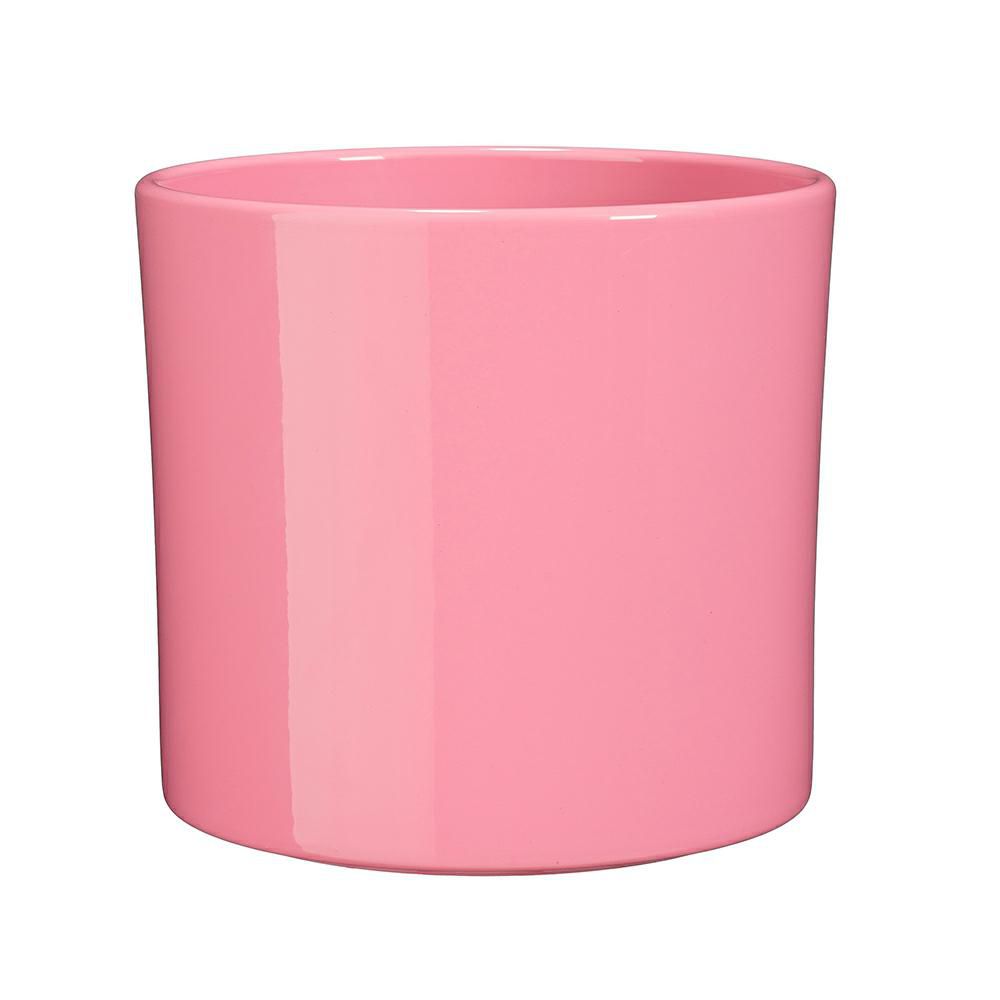 VASO CERAMICA TONDO D.19,5 CM H.17,5 CM -ERA- ROSA