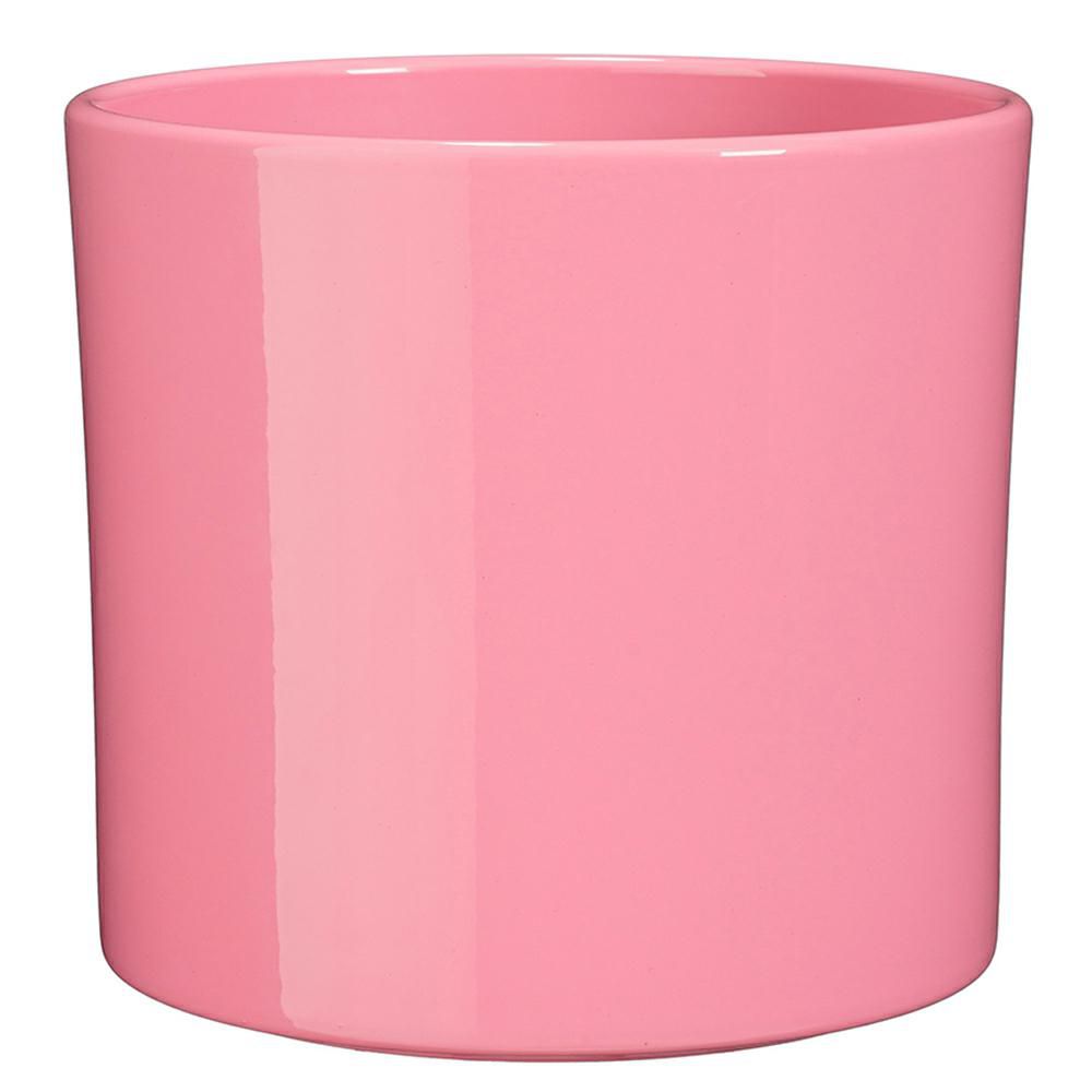 VASO CERAMICA TONDO D.32,5 CM H.31 CM -ERA- ROSA