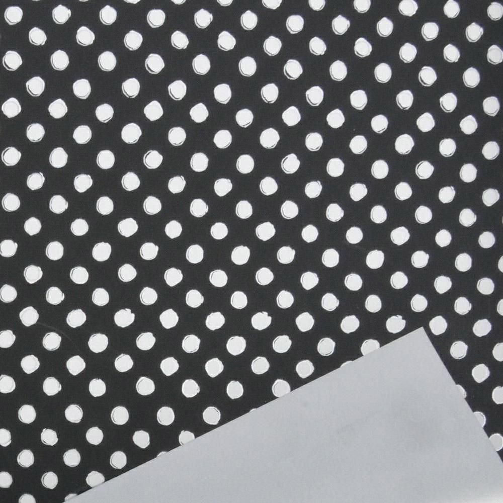 BOBINA PPL -NOSTALGIA- CM 100X25 MT ARGENTO NERO