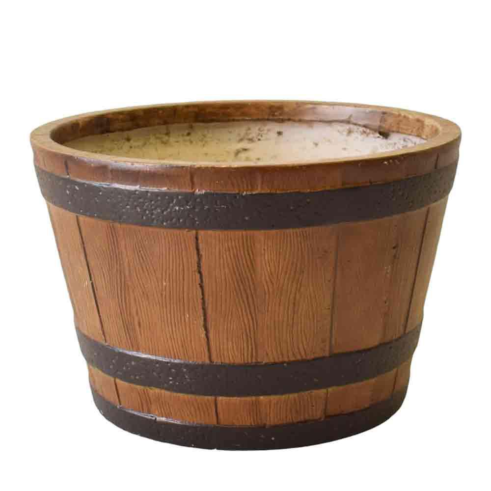 VASO POLIRESINA 45X30 CM -TINO- MARRONE