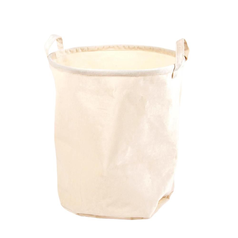 BORSA CILINDRO VELLUTO C/MANICI D.40 CM H50 CM PANNA DS