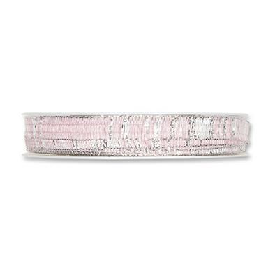 NASTRO ART.5745 10MM 20MT ANIMATO ROSA PALLIDO/ARGENTO