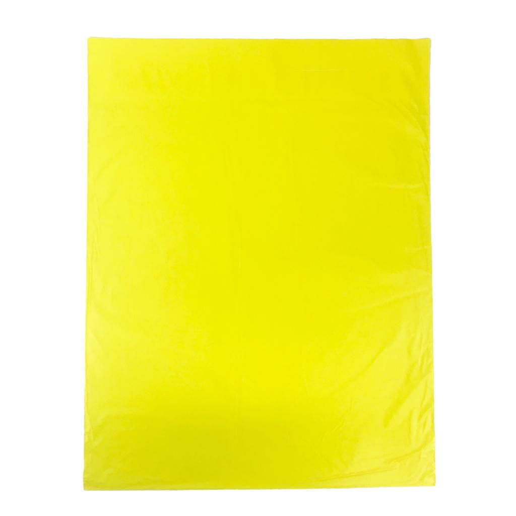 BUSTA POLYSILK MAT 38X50 CM CONF. PZ.25 GIALLO