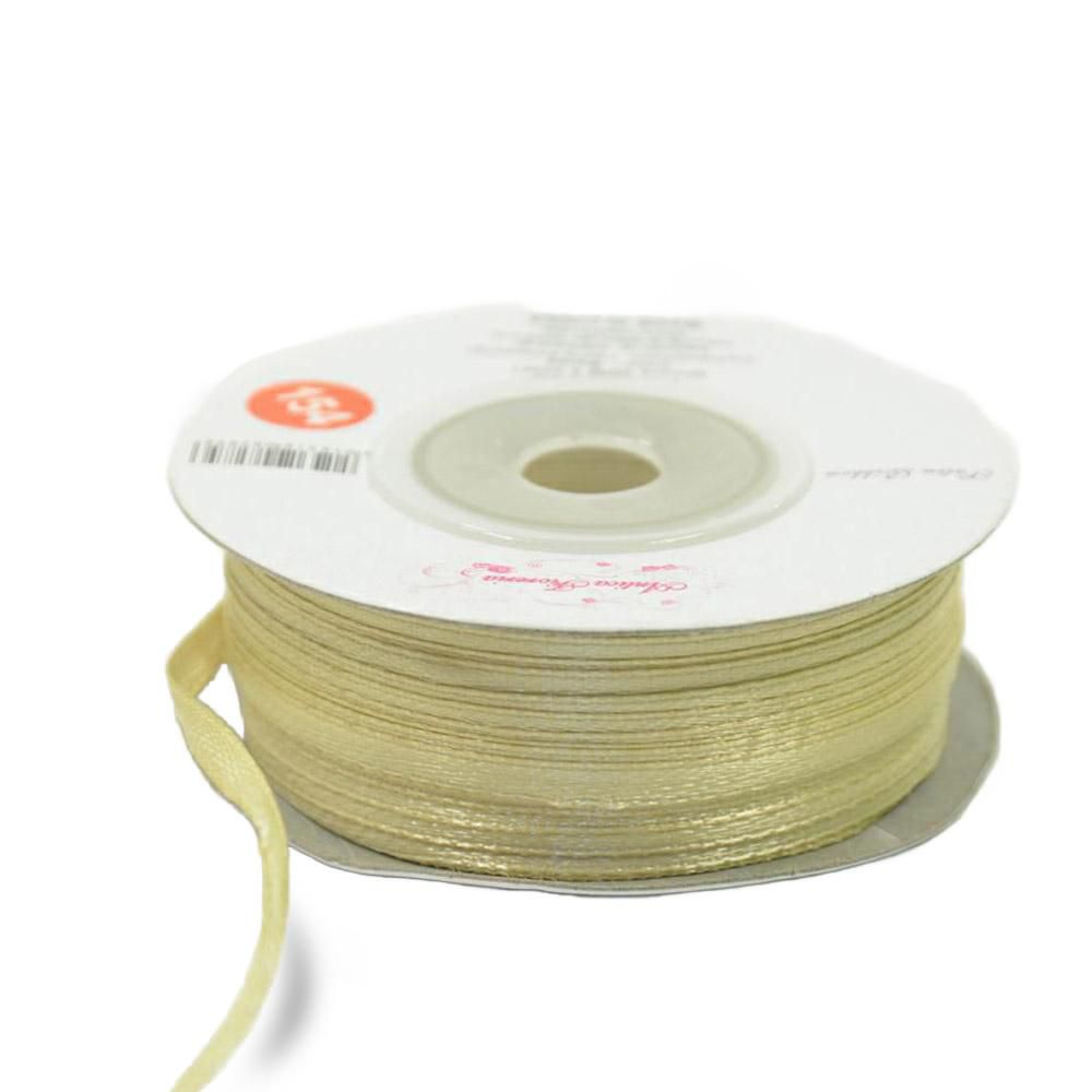 NASTRO DOPPIO RASO 3MM 50MT BEIGE