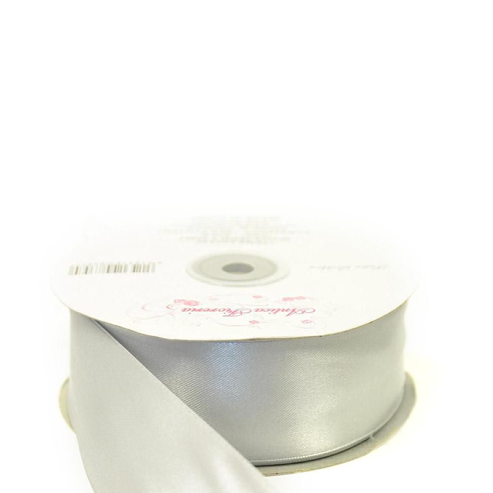 NASTRO DOPPIO RASO 38MM50MT ARGENTO