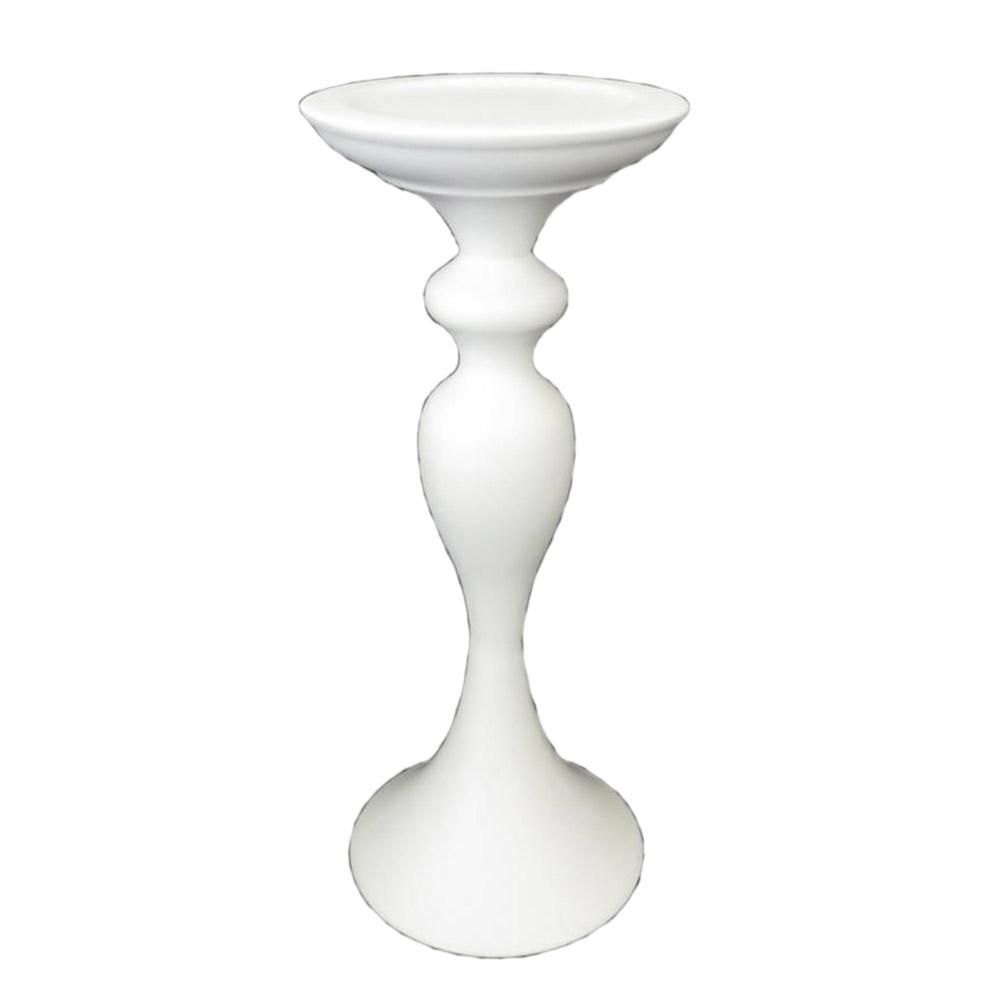 CANDELIERE POLIRESINA CM.30 BIANCO