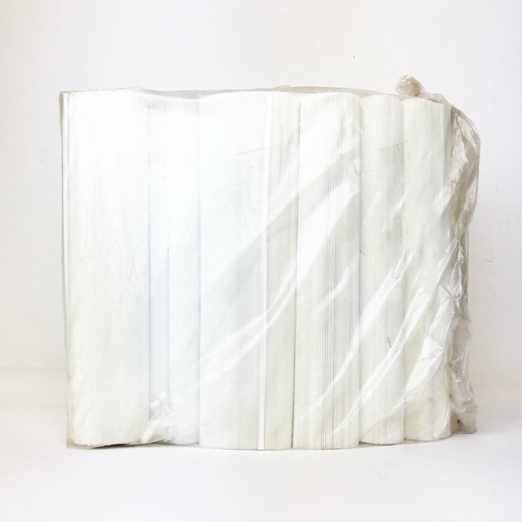 PLISSE T.U. CM.28 BIANCO PZ.100