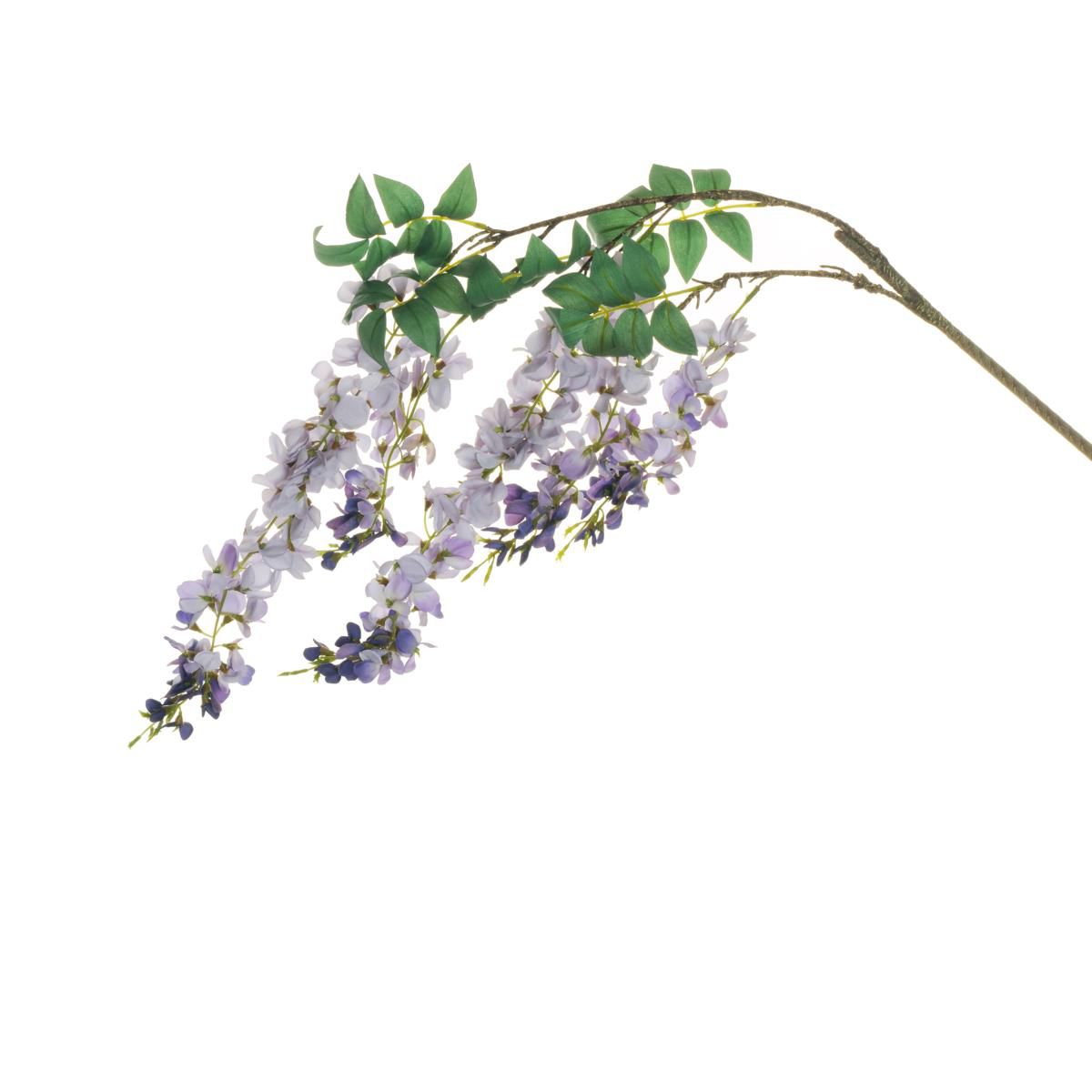 GLICINE RAMO FIORICADENTI CM.133 LAVANDA