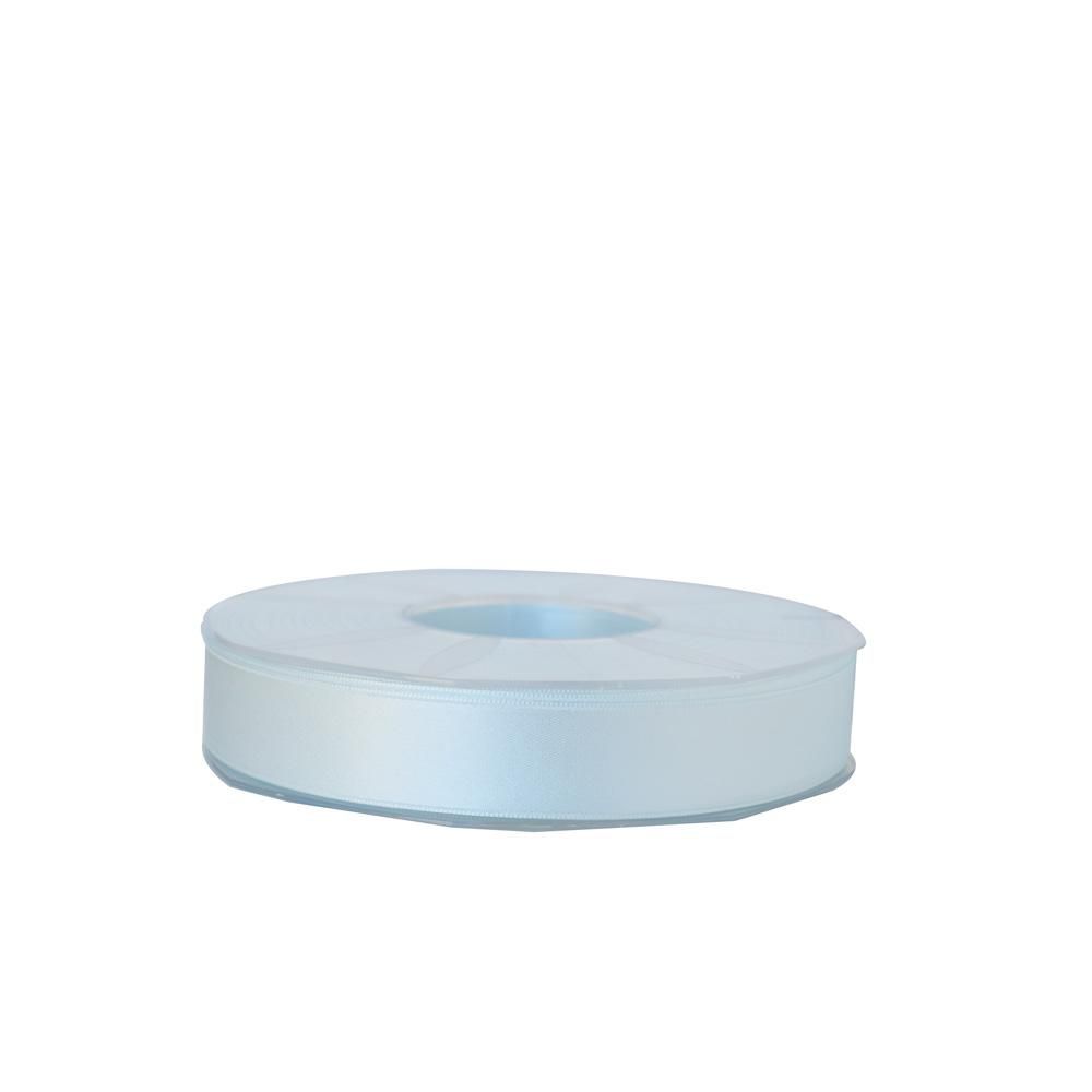 NASTRO DOPPIO RASO 25MM50MT H.Q. CELESTE POLVERE